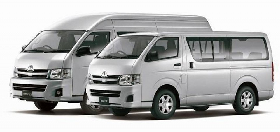 รถตู้ VIPนั่งได้ไม่เกิน 12 ท่าน